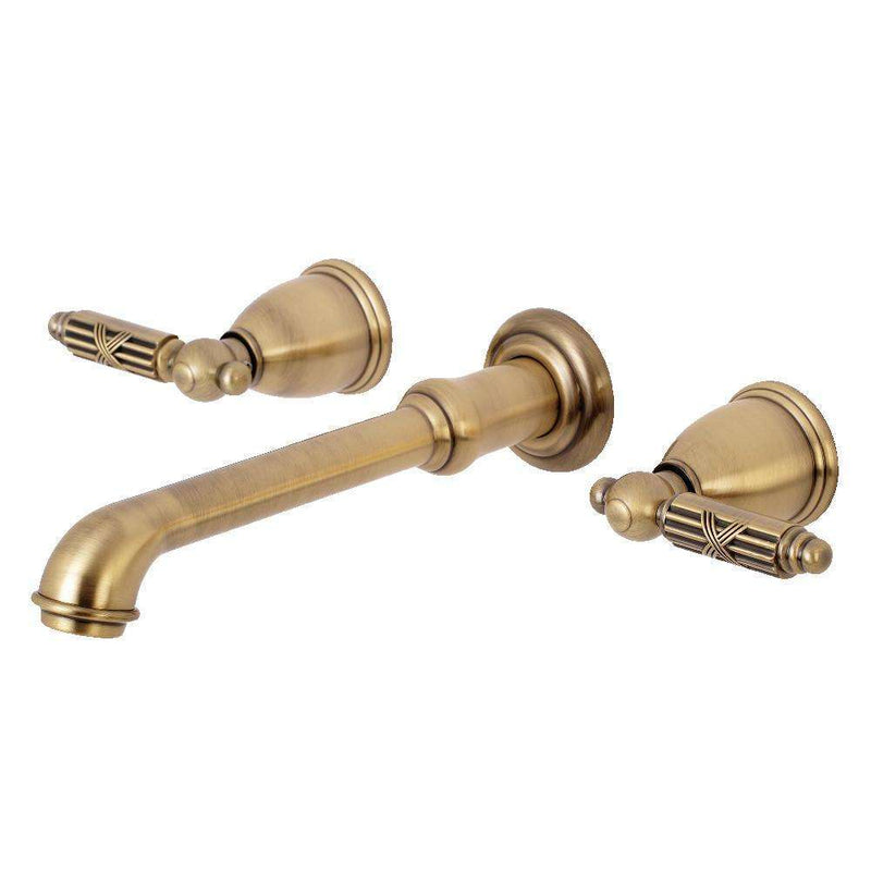 Kingston Brass KS7023GL Roman Tub Filler, Antique Brass