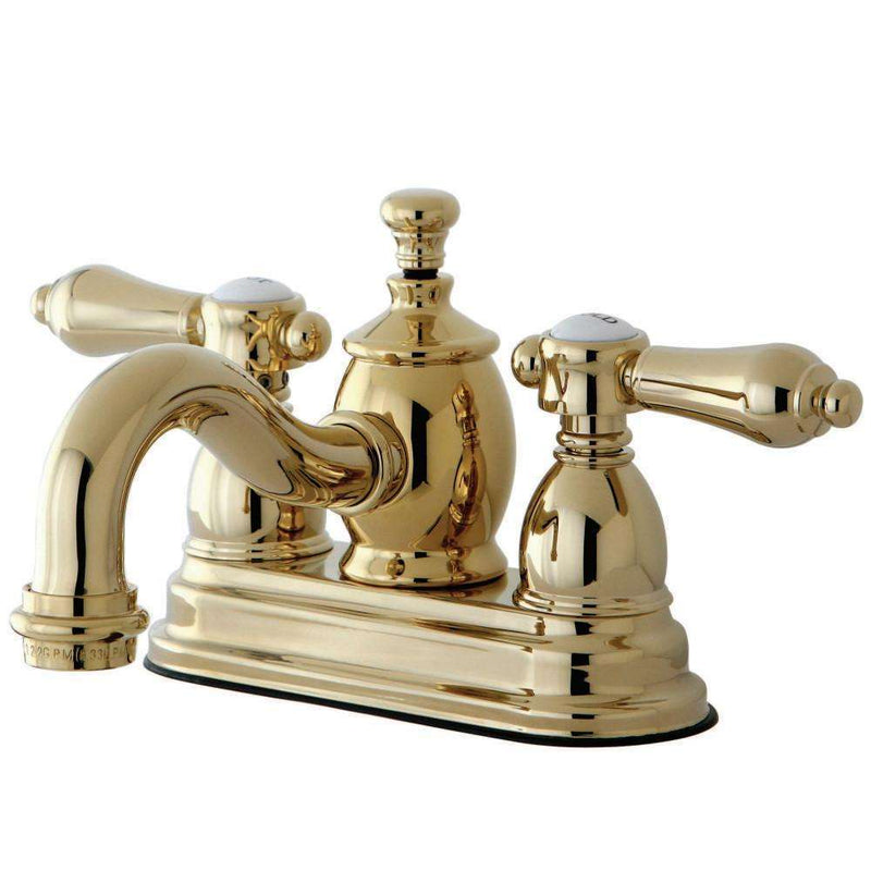 Kingston Brass KS7102BAL 4 in. Centerset Bath Faucet Brass