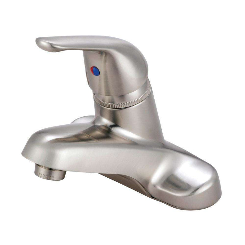 Kingston Brass KB548LP Sg-Hnd 4 in. Centerset Bath Faucet