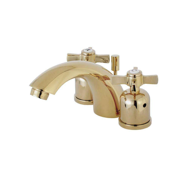 Kingston Brass KB8952ZX Mini-Wsp Bath Faucet, Polished Brass