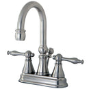 Kingston Brass KS2618NL 4 in. Centerset Bathroom Faucet