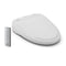 TOTO WASHLET S350e Electronic Bidet Toilet Seat with Auto Open and Close and EWATER Cleansing, Round, Cotton White SW583#01