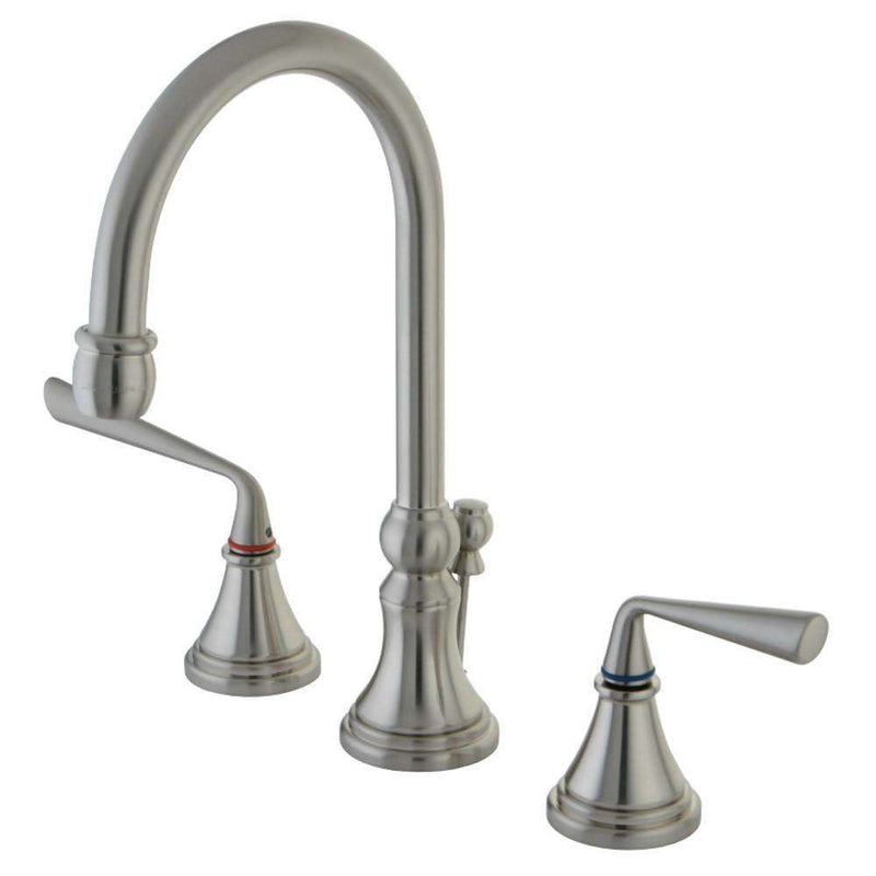 Kingston Brass KS2988ZL 8 in. Widespread Bathroom Faucet