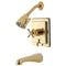 Kingston Brass VB86520ZX Tub/Shower Faucet, Polished Brass