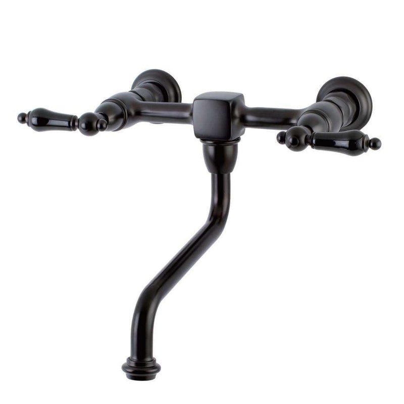 Kingston Brass KS1215PKL Wall Mount Bath Faucet Bronze