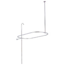 Kingston Brass CC10401 Oval Shower Riser With Enclosure