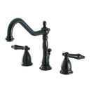 Kingston KS1995PKL 8 in. Widespread Bath Faucet Bronze