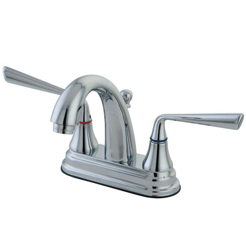 Kingston Brass KS7611ZL 4 in. Centerset Bath Faucet