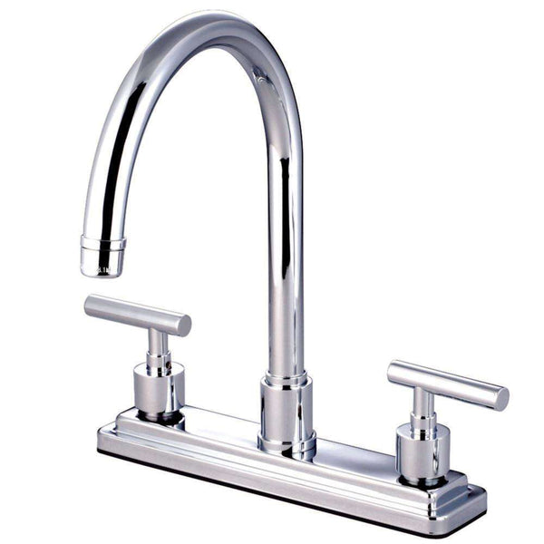 Kingston Brass KS8791CMLLS Centerset Kitchen Faucet