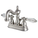 Kingston Brass KS1608WLL 4 in. Centerset Bathroom Faucet