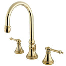 Kingston Brass KS2982TL 8 in. Wsp Bath Faucet Brass