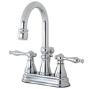 Kingston Brass KS2611NL 4 in. Centerset Bath Faucet