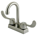 Kingston Brass KB451SN Vista 4" Bar Faucet With Blade Handle