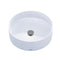 TOTO Arvina 16-9/16" Round Vessel Bathroom Sink, Cotton White LT573#01