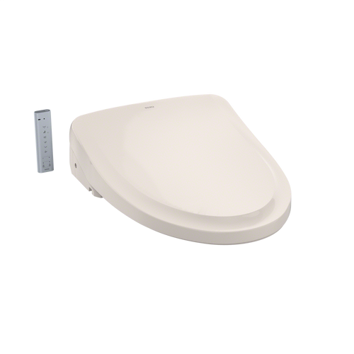 TOTO WASHLET S550e Electronic Bidet Toilet Seat with EWATER and Auto Open and Close Classic Lid, Elongated, Sedona Beige SW3054#12