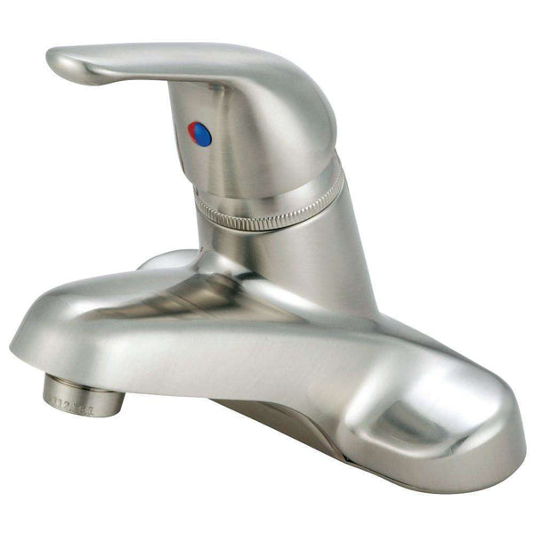 Kingston Brass GKB548LP Sg-Hnd 4 in. Centerset Bath Faucet