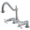 Kingston Brass KS1141PX 8-Inch Centers Kitchen Faucet