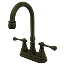 Kingston Brass KS2495BL Bar Faucet, Oil Rubbed Bronze