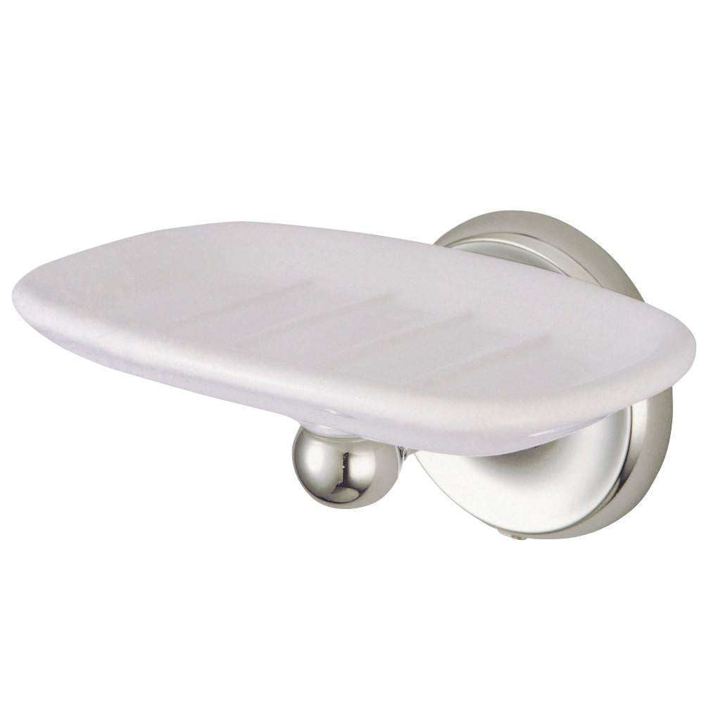 Kingston Brass BA315SN Soap Dish, Brushed Nickel