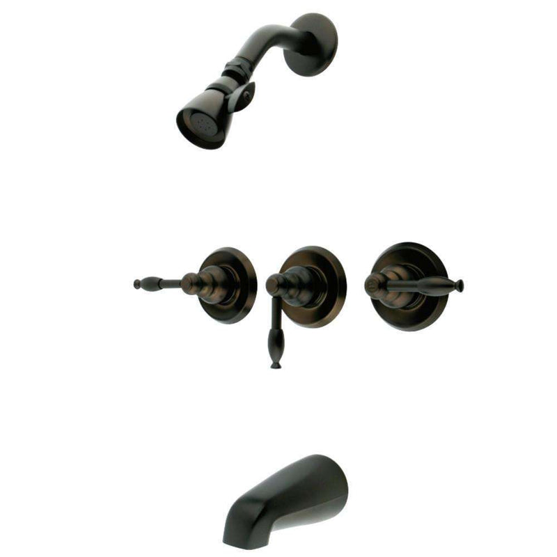 Kingston Brass KB235KL Magellan Tub & Shower Faucet,