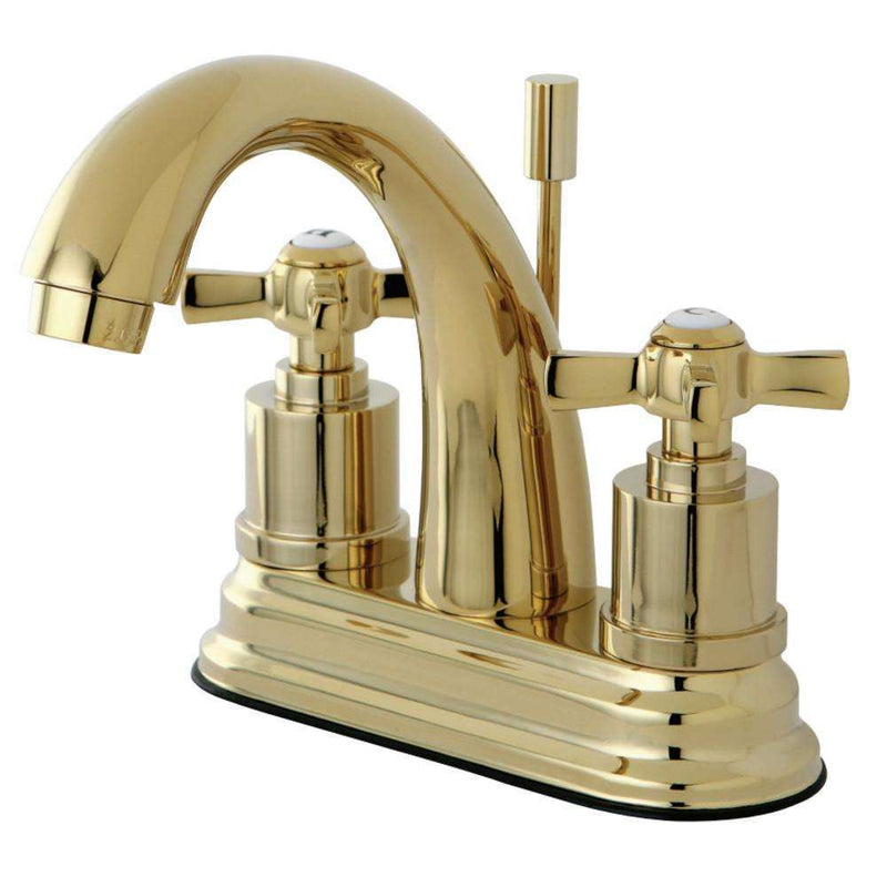 Kingston Brass KS8612ZX 4 in. Centerset Bath Faucet Brass