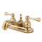 Kingston Brass KB602BL 4 in. Centerset Bath Faucet Brass