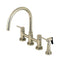 Kingston KS8278DLBS Concord Two-Hnd Bridge Kitchen Faucet W/