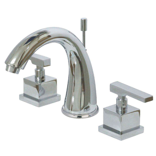 Kingston Brass KS2961QLL 8 in. Widespread Bath Faucet