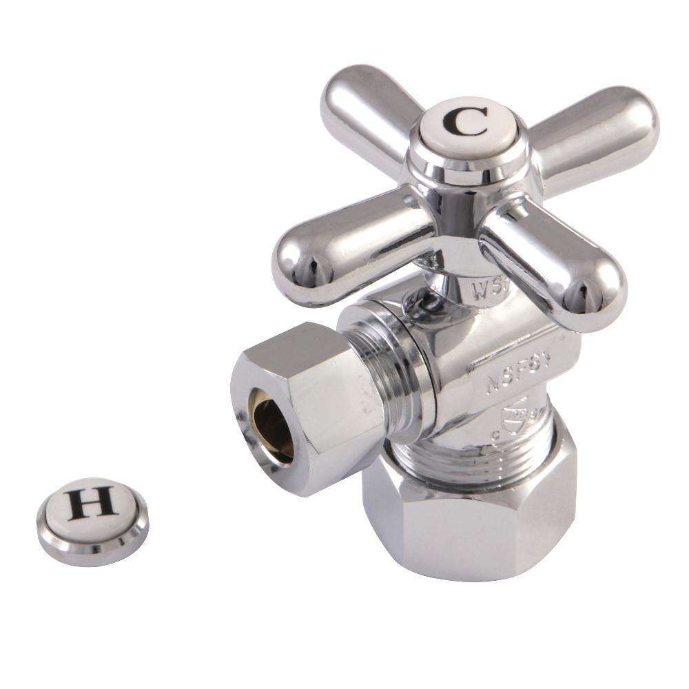 Kingston CC53301X O.D. Comp, 3/8" O.D. Comp Ag Shut-off
