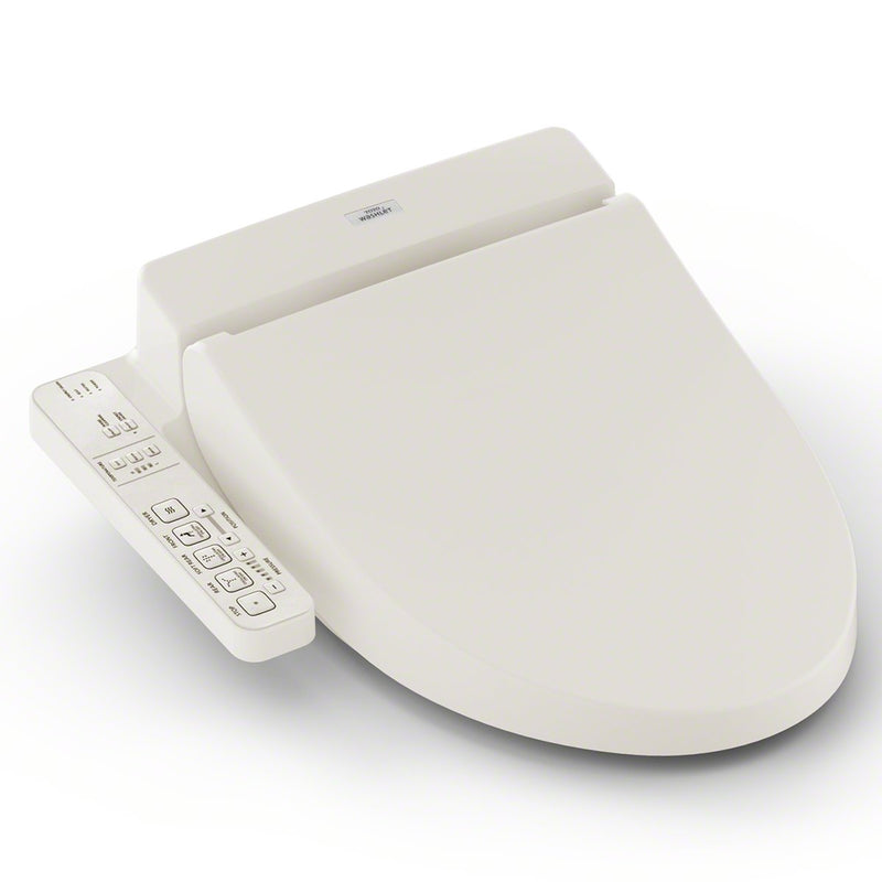 TOTO WASHLET C100 Electronic Bidet Toilet Seat with PREMIST, Round, Sedona Beige- SW2033R