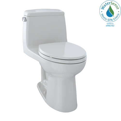 TOTO Eco UltraMax One-Piece Elongated 1.28 GPF Toilet, Colonial White MS854114E#11