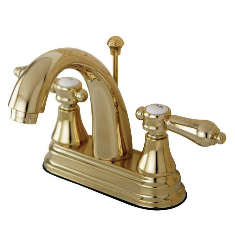 Kingston Brass KS7612BAL 4 in. Centerset Bath Faucet Brass