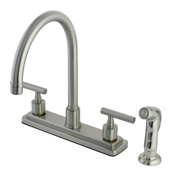 Kingston Brass KS8798CML Centerset Kitchen Faucet