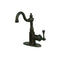Kingston Brass FS7645BL 4 in. Centerset Bath Faucet Bronze