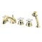 Kingston Brass KS33525PX Roman Tub Filler With