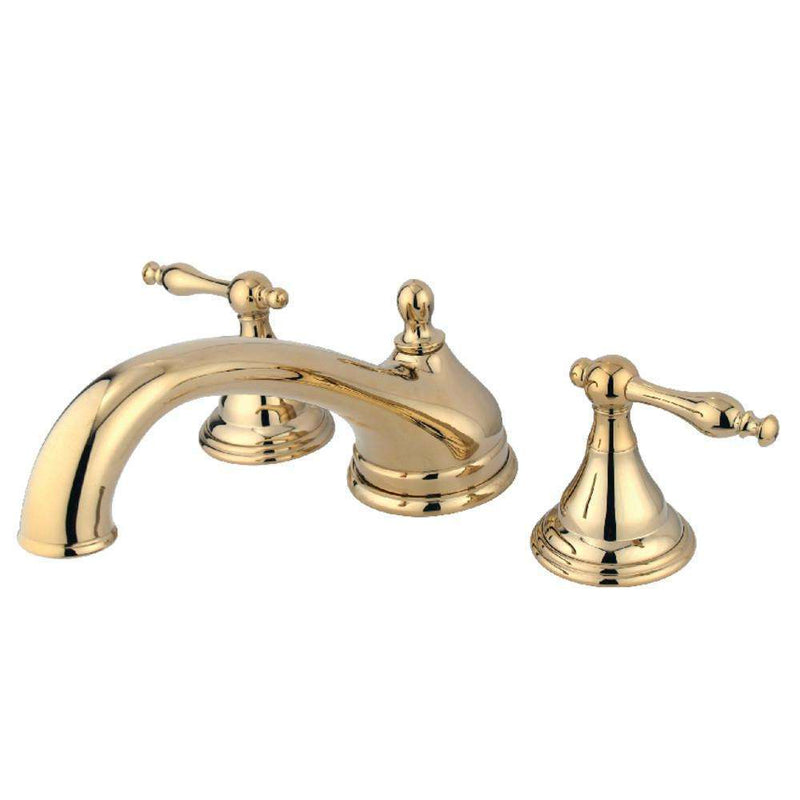 Kingston Brass KS5532NL Roman Tub Filler, Polished Brass