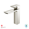 TOTO GR 1.2 GPM Single Handle Semi-Vessel Bathroom Sink Faucet with COMFORT GLIDE Technology, Brushed Nickel TLG02304U#BN