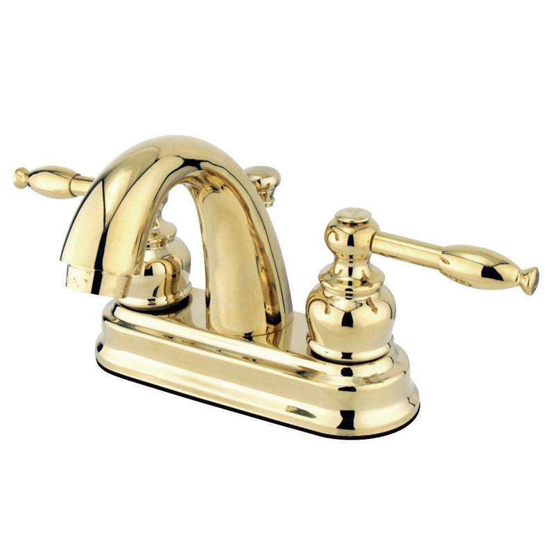 Kingston Brass GKB5612KL 4 in. Centerset Bath Faucet Brass