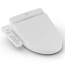 TOTO WASHLET C100 Electronic Bidet Toilet Seat with PREMIST, Elongated, Cotton White SW2034