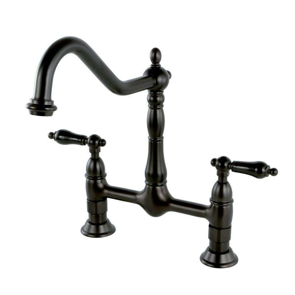 Kingston Brass KS1175PKL Duchess Bridge Kitchen Faucet