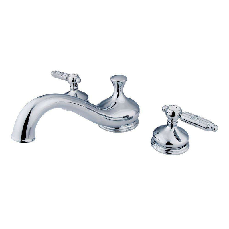 Kingston Brass KS3331GL Roman Tub Filler, Polished Chrome