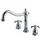 Kingston Brass KS1341TX French Country Roman Tub Filler,CP