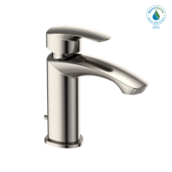 TOTO GM 1.2 GPM Single Handle Bathroom Sink Faucet with COMFORT GLIDE Technology, Polished Nickel TLG09301U#PN