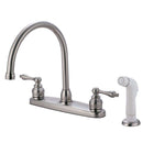 Kingston Brass KB728AL Centerset Kitchen Faucet