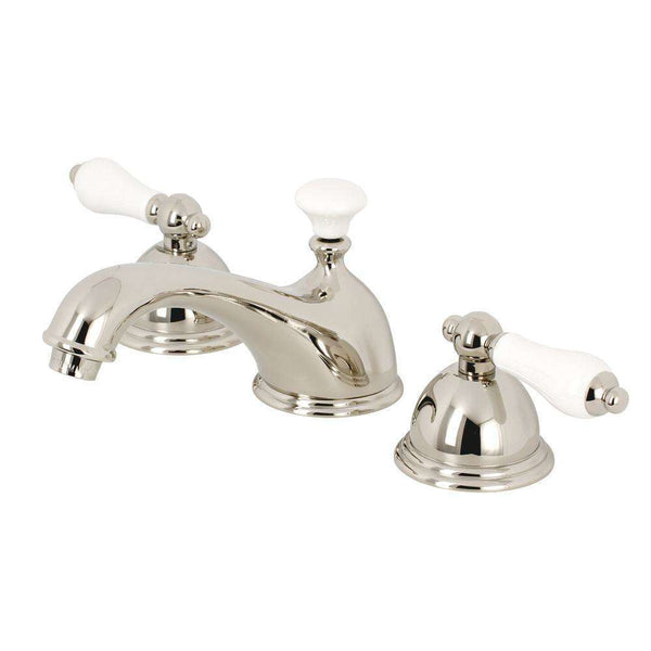 Kingston Brass KS3966PL 8 in. Wsp Bath Faucet Nickel