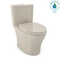 TOTO Aquia IV WASHLET Two-Piece Elongated Dual Flush 1.28 and 0.8 GPF Toilet with CEFIONTECT, Bone MS446124CEMG#03