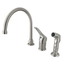 Kingston Brass KB818 Single-Handle Widespread Kitchen Faucet