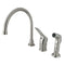 Kingston Brass KB818 Single-Handle Widespread Kitchen Faucet