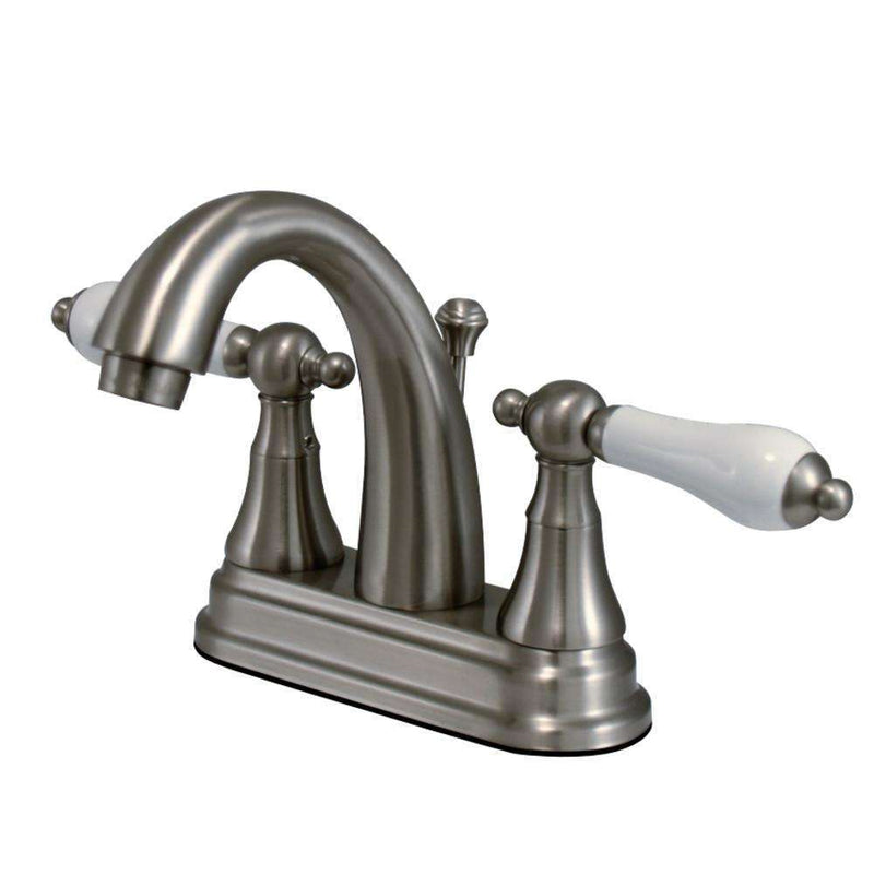 Kingston Brass KS7618PL 4 in. Centerset Bathroom Faucet