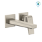 TOTO GB 1.2 GPM Wall-Mount Single-Handle Bathroom Faucet with COMFORT GLIDE Technology, Brushed Nickel TLG10307U#BN